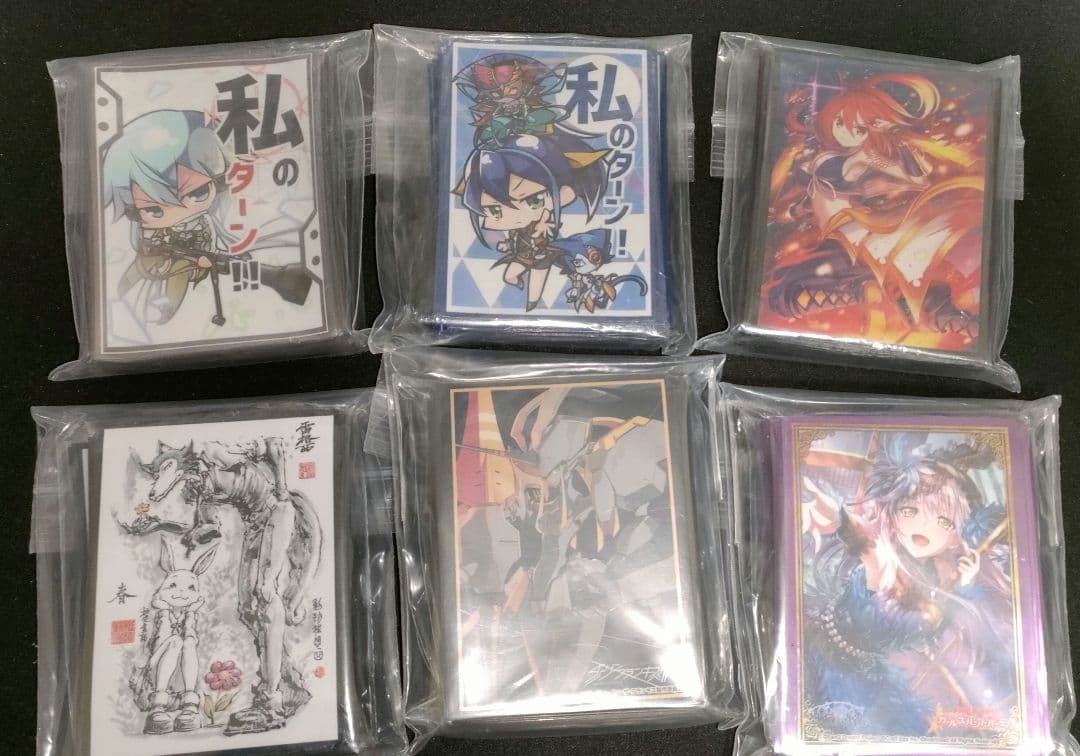 スリーブ102個、プレイマット10枚 まとめ売り/キャラスリ/カードサプライ