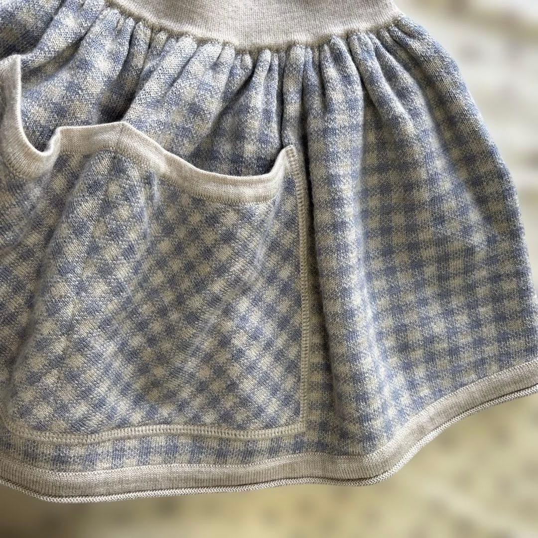 SOOR PLOOM チェック柄スカート 6y/116cm