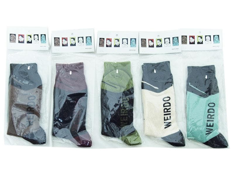 全5種セット 新品 WEIRDO MONSTER SOCKS ソックス 靴下