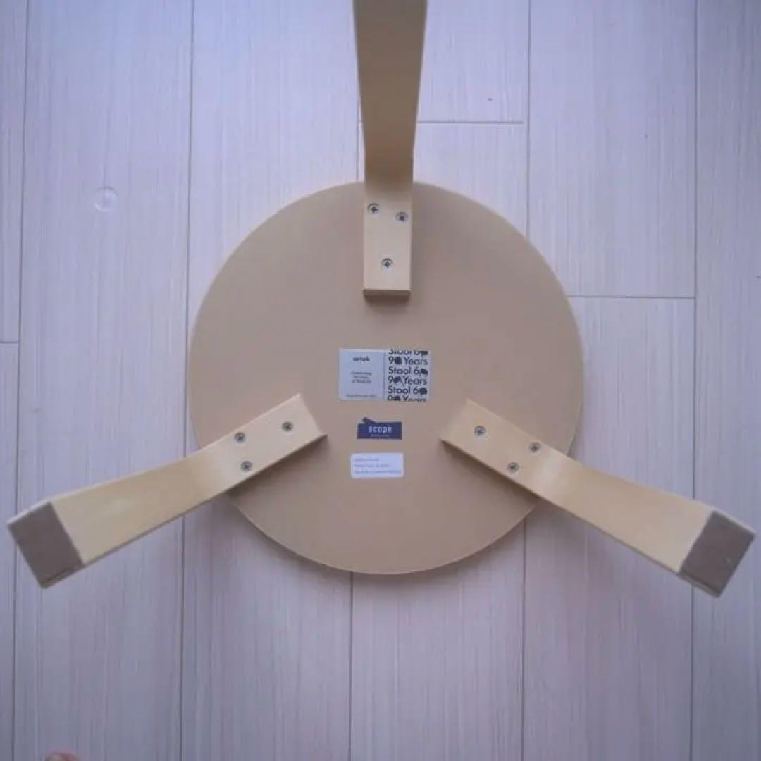 Artek / Stool 60 リノリウム無着色　スコープ別注