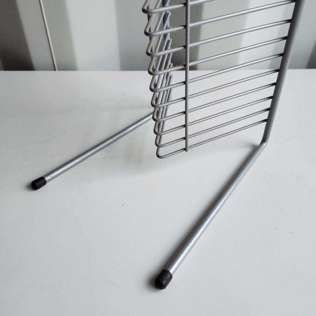 希少 ヴィンテージ l Wire CDラック CDタワー 94.5cm