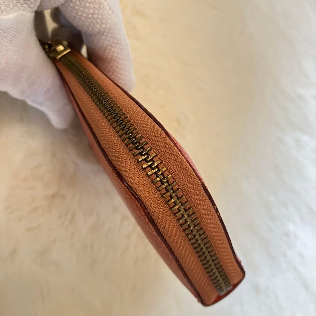 【極美品！】Felisi 965/1/SI キーポーチ ケース　オレンジ