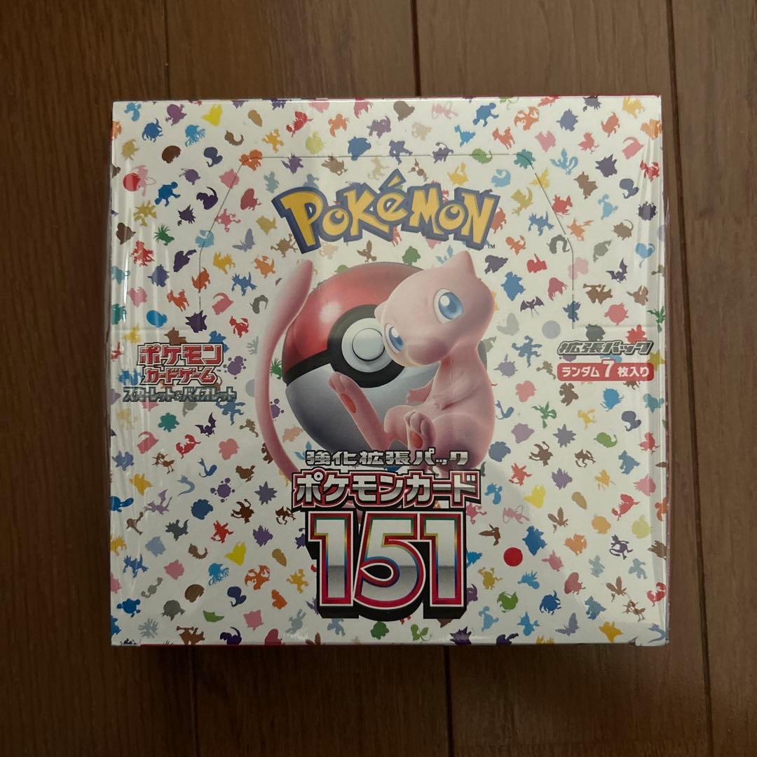 ポケモンカード 151 シュリンク付き 新品未開封