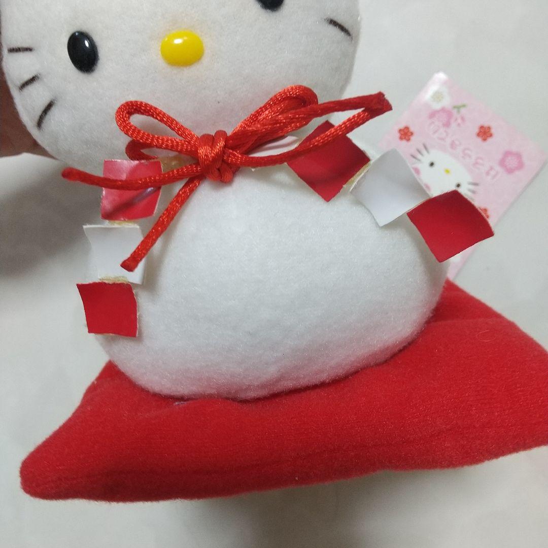 新品鏡餅お供え餅オソナエモチハローキティぬいぐるみ