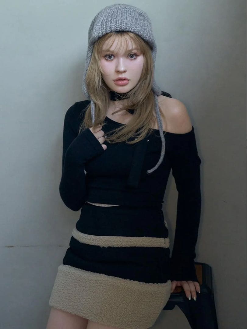 andmary Baby knit babushka - メルカリ