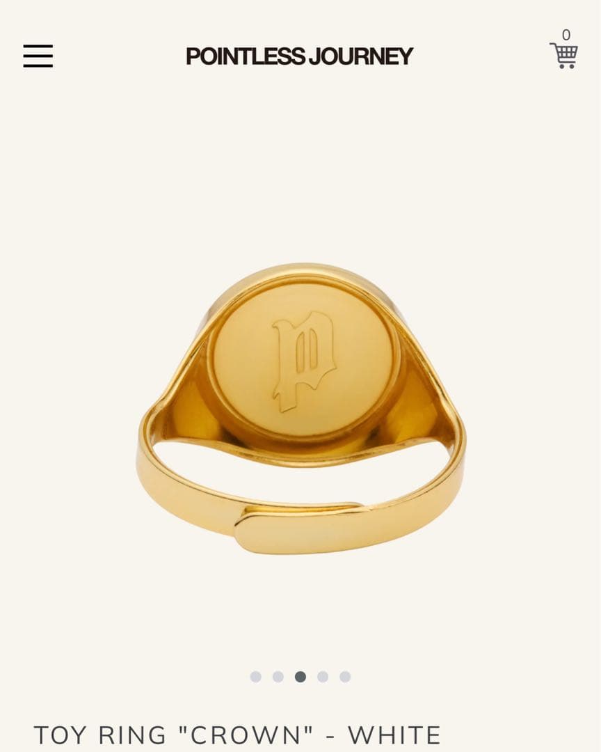 2個セット】POINTLESS JOURNEY - TOY RING