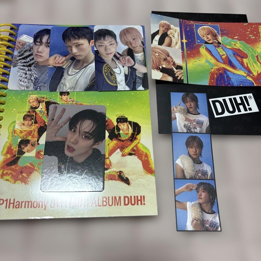 p1harmony DUH! Pre-Live Stage トレカ インタク ☆ P1Harmony ☆ DUH