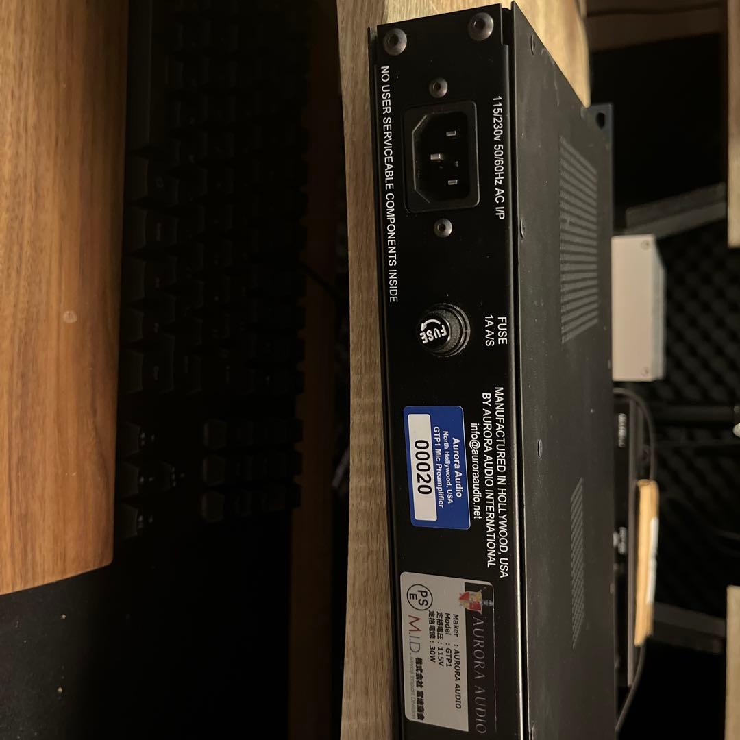 Aurora Audio GTP1 マイクプリアンプ オヤイデ製電源ケーブル付