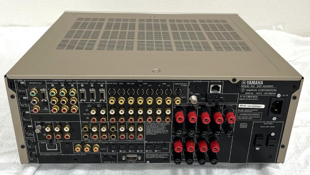 YAMAHA DSP-AX3900 7.1ch対応AVアンプ ヤマハ DSP オーディオ機器