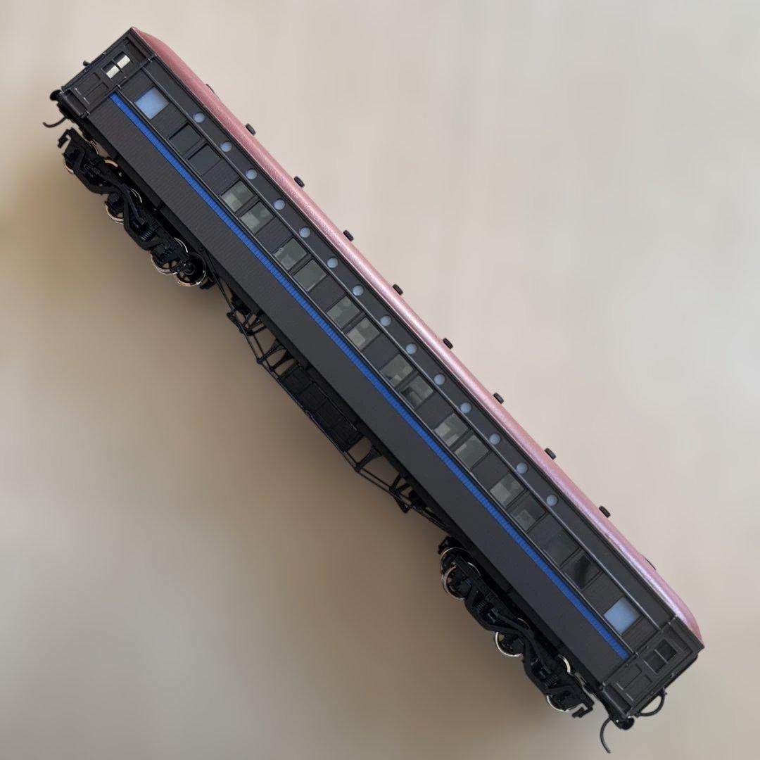 HO スロネ10067? 丸小窓　ブラウン客車モデル　客車ラスト出品