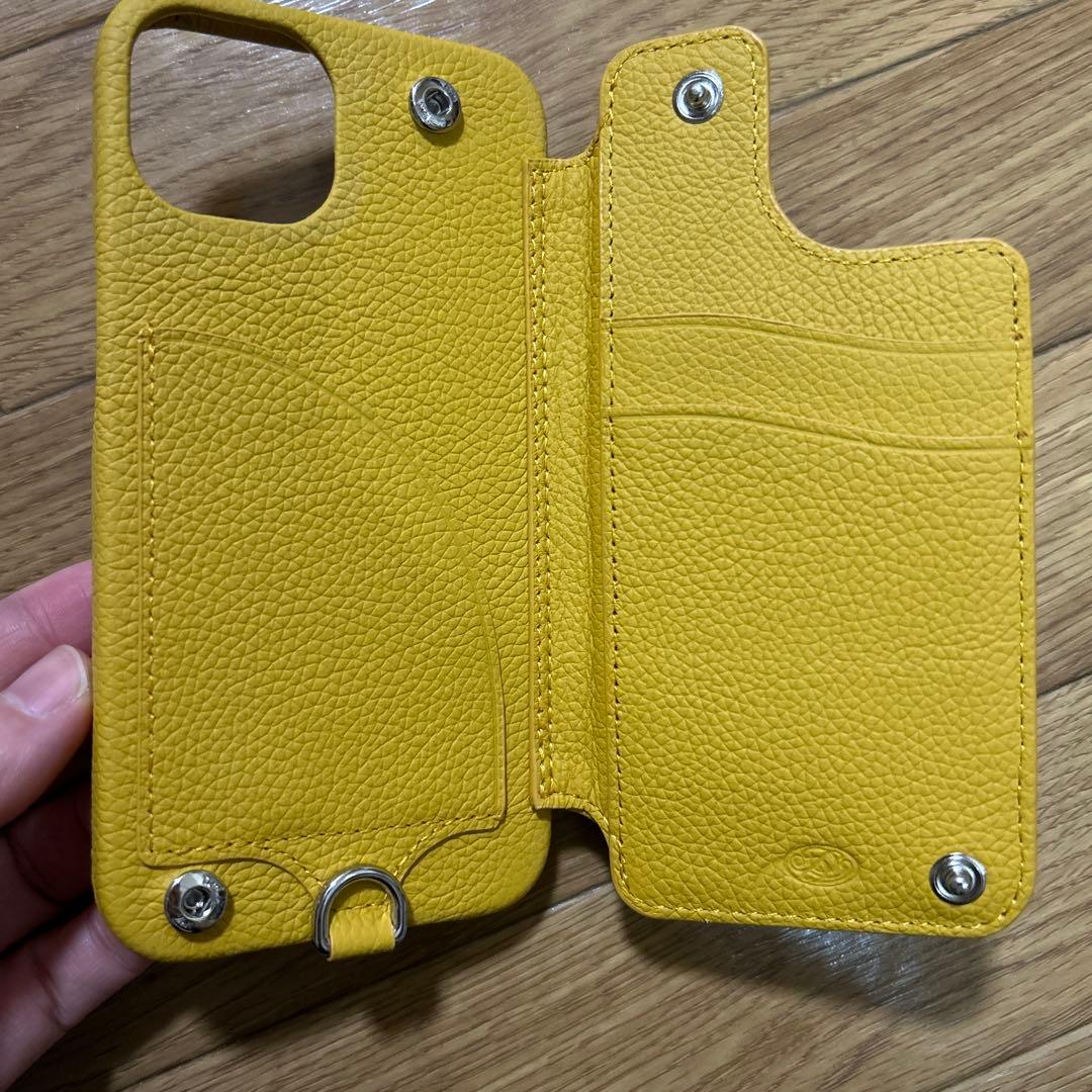 大福さん DEMIU BALLON スマホケース iPhone 14 サフラン DEMIU