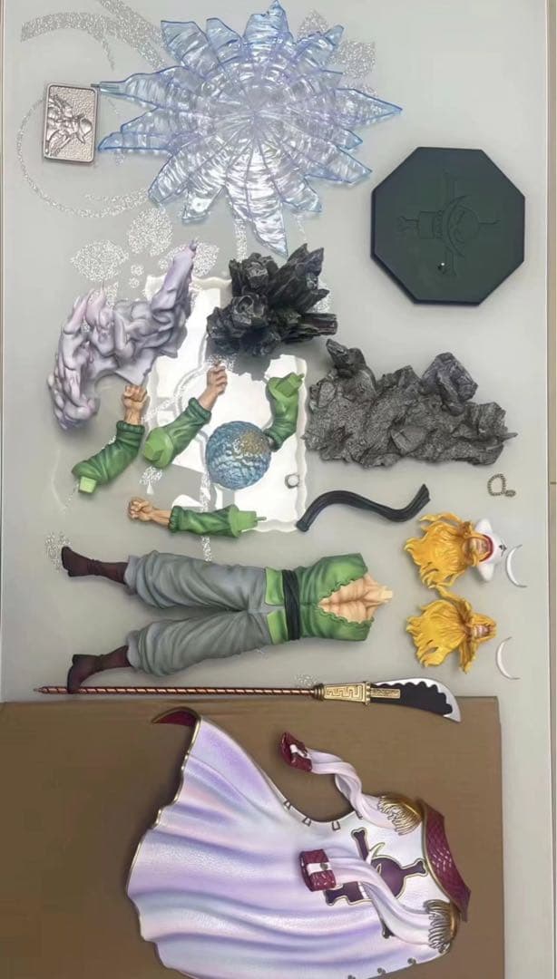 ワンピース 白ひげ  ガレージキット ガレキ スタチュー③②