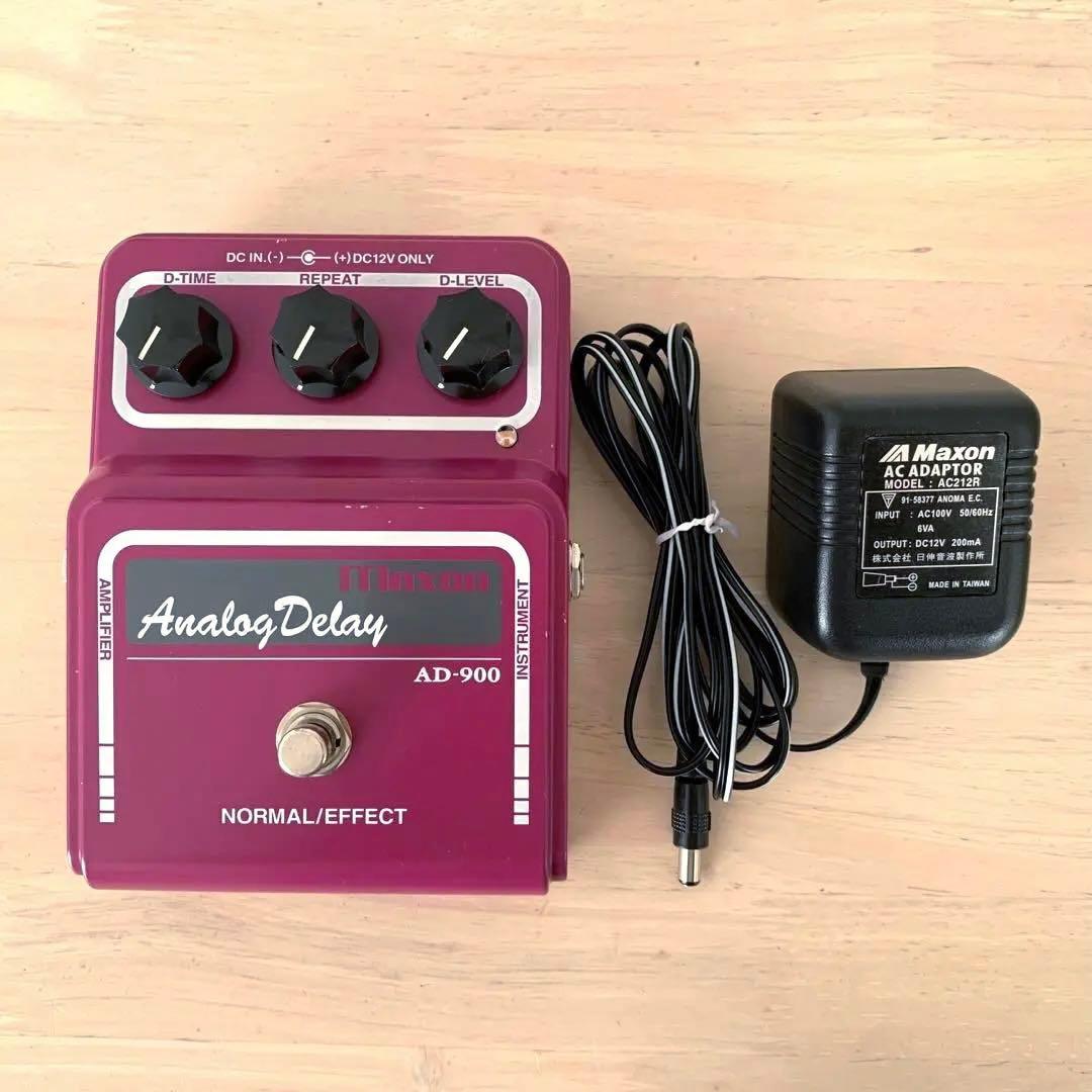 MAXON AD-900 アナログディレイ 美品 純正アダプター付属
