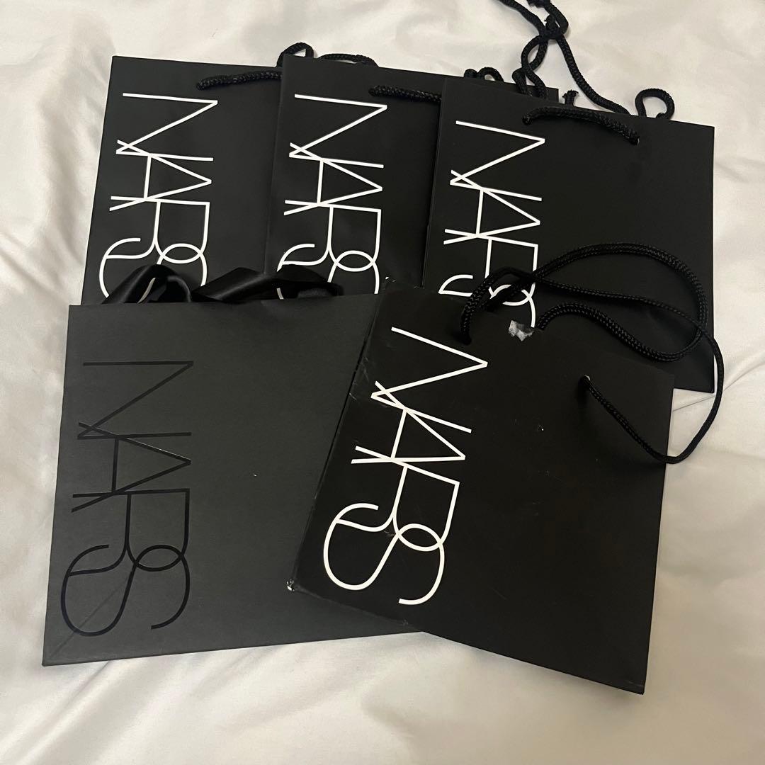 NARS ショッパー 紙袋 5枚セット - メルカリ