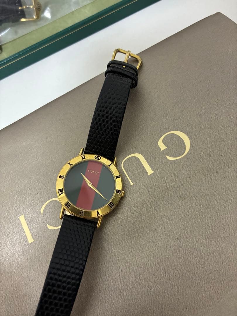 グッチ 3000.2.M 腕時計 クオーツ文字盤 メンズ レディース