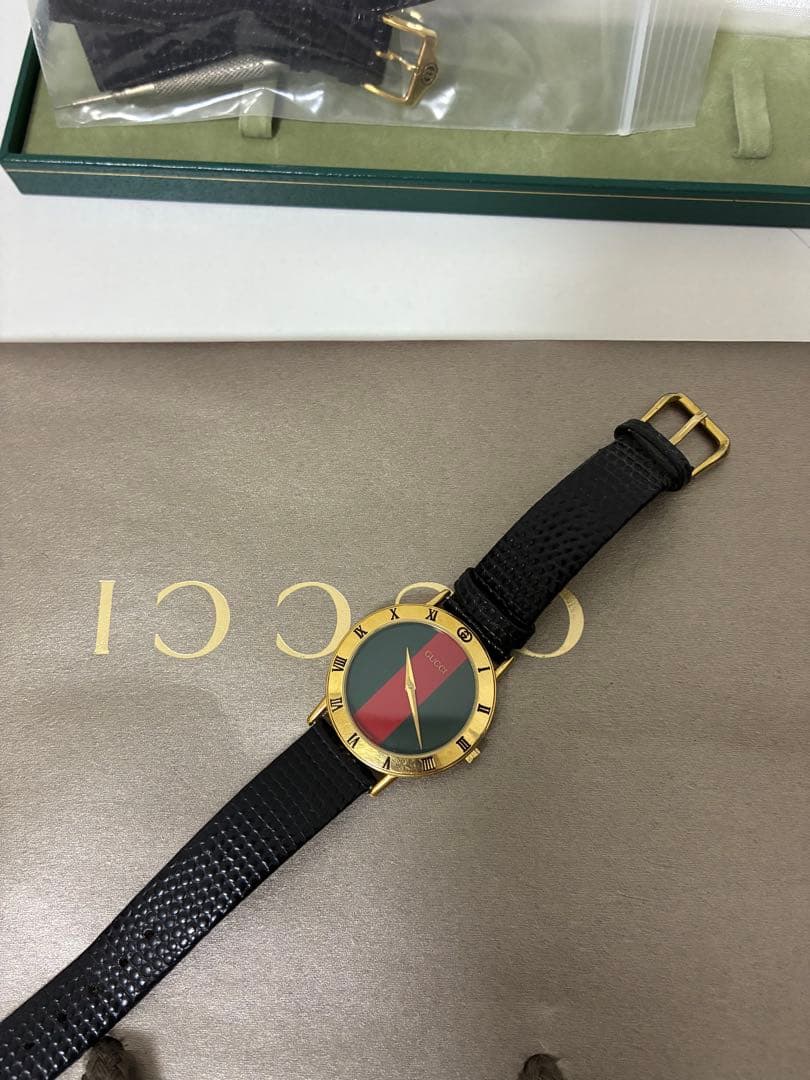 グッチ 3000.2.M 腕時計 クオーツ文字盤 メンズ レディース