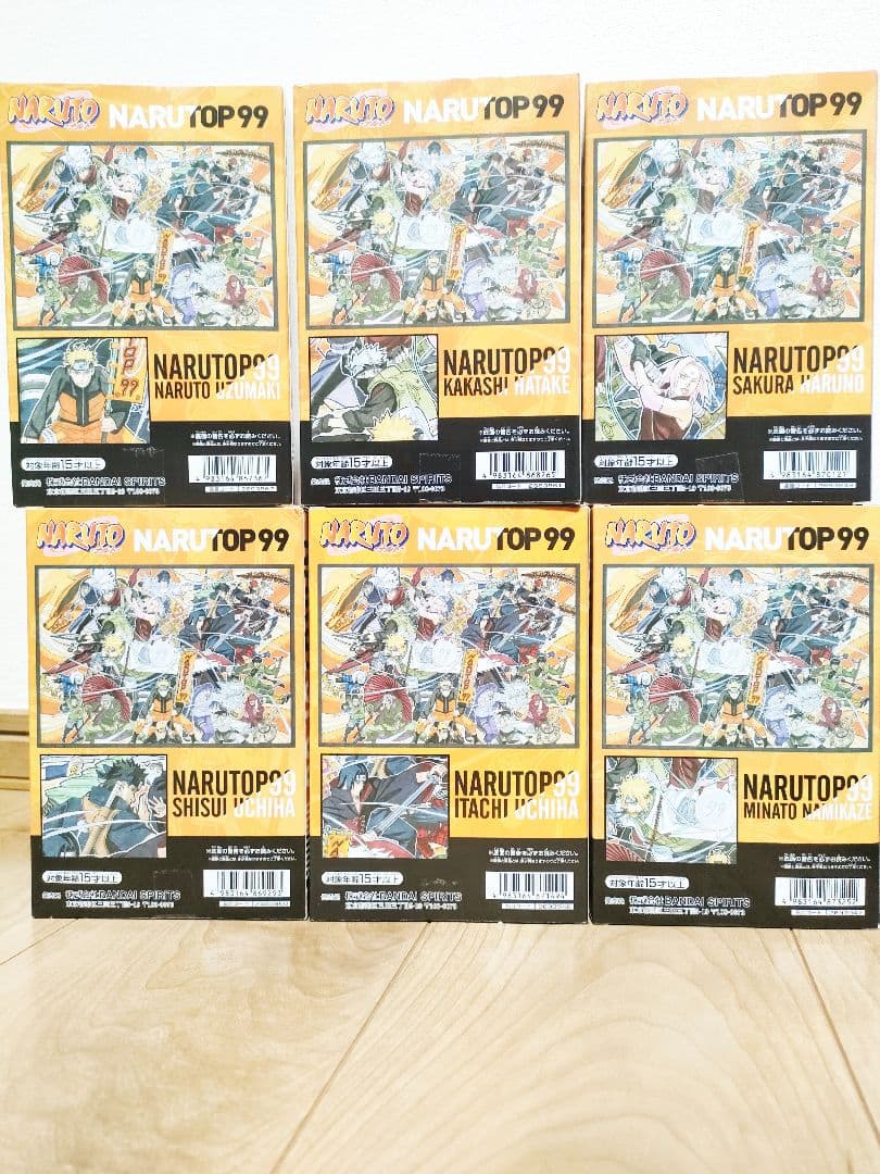 ナルト NARUTOP99 6種コンプリート×3セット フィギュア