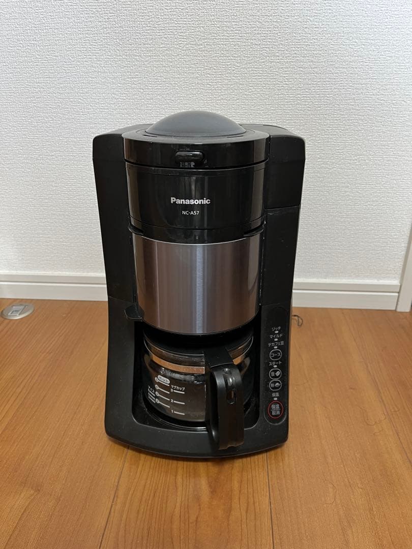 Panasonic NC-A57-K コーヒーメーカー ブラック Panasonic（パナソニック） 沸騰浄水コーヒーメーカー NC-A57-K