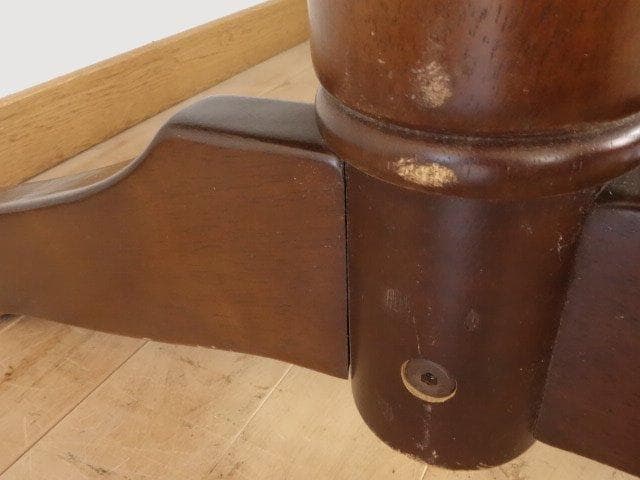 飛騨産業　ダイニングテーブル1500　アンティーク　天板のみ再塗装　USED