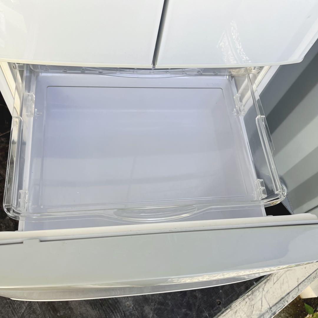 66取付無料！完動品！高性能日立自動製氷付き おしゃれホワイト6ドア冷蔵庫！