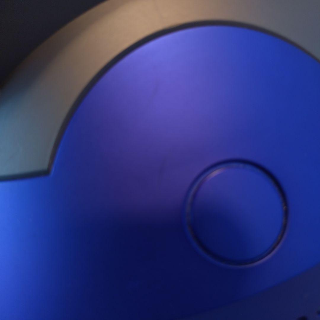 HP01空気清浄機能付きファンヒーター　hot+cool 青色 リモコン付き