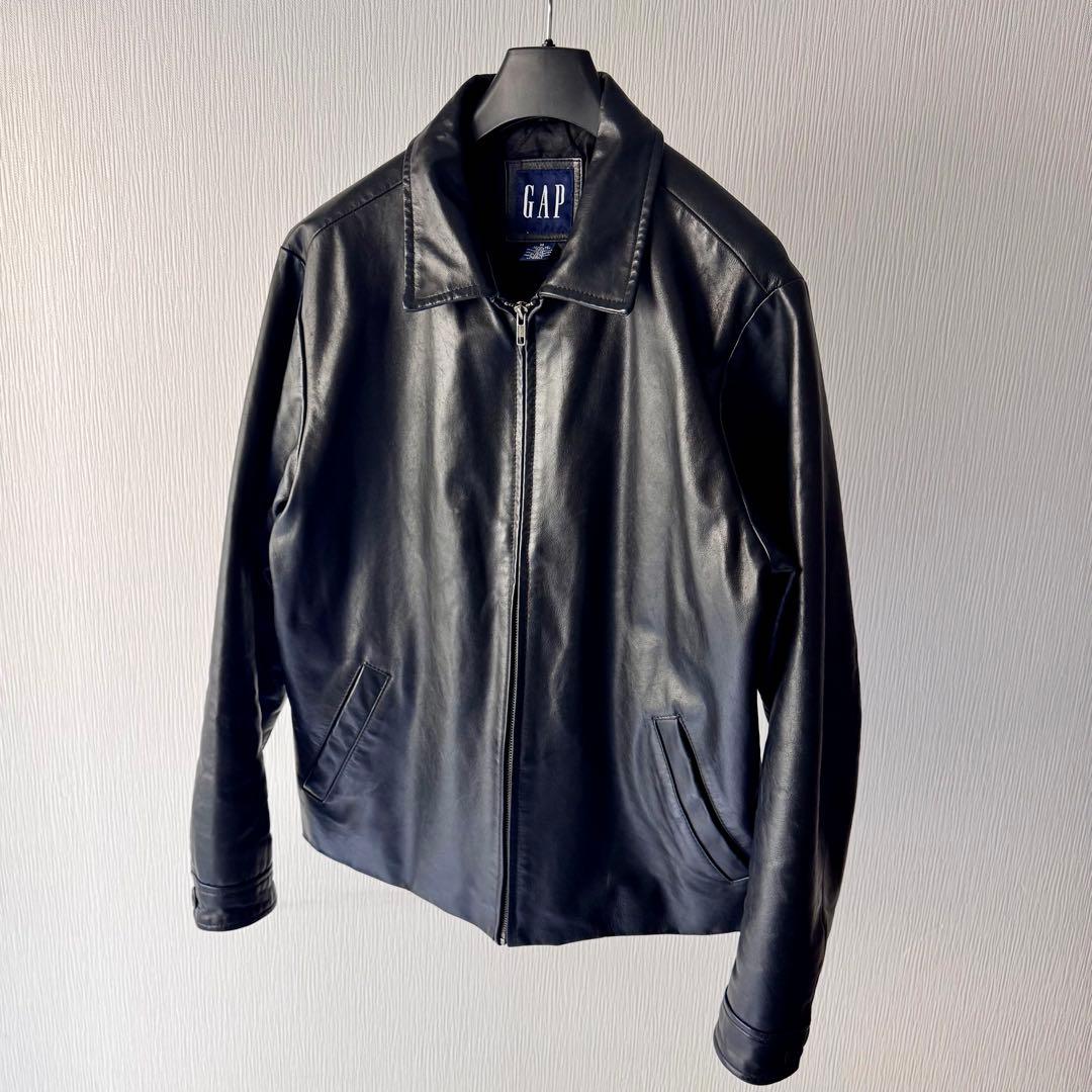 OLD GAP レザージャケット ビンテージ 野村訓市 - メルカリ
