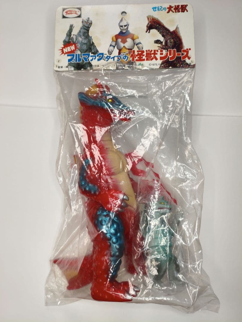 ブルマァク チタノザウルス メカゴジラ M1号 ソフビ人形 初版　未開封