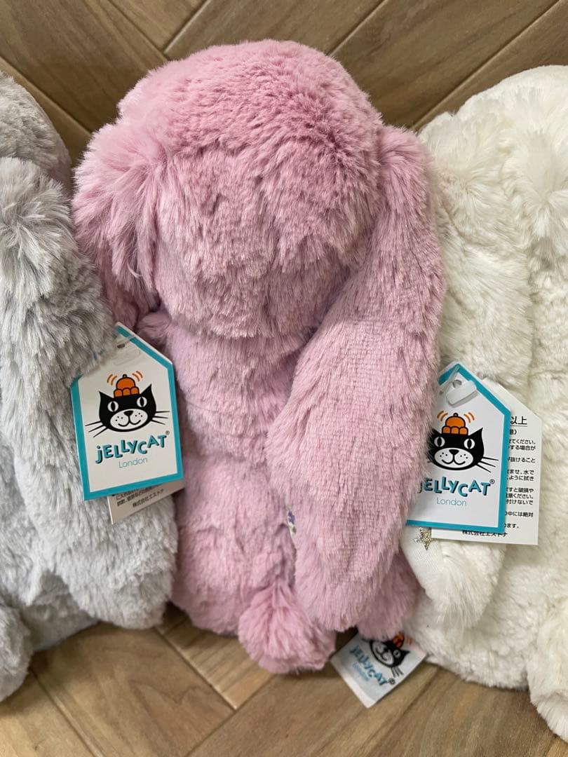   うさぎ　ぬいぐるみ　花柄×3 ノーマル×3