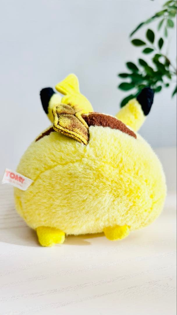 初期ピカチュウ　ぬいぐるみTOMY 顔バランス良 紙タグあり 動作確認済み