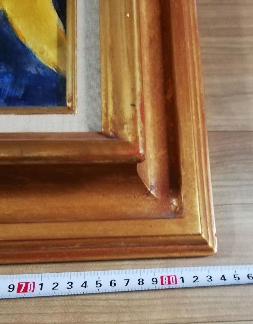 アラン・ボンヌフォア Alain Bonnefoit 肉筆油絵 一点もの 真筆