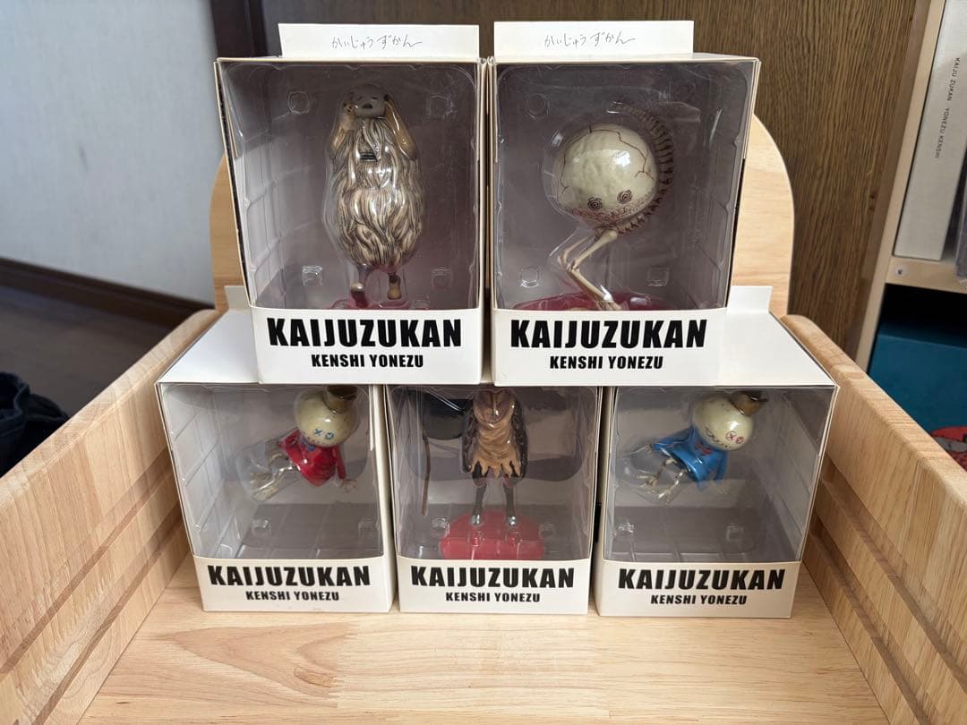 米津玄師 かいじゅうずかんフィギュア 5種コンプリートセット - メルカリ