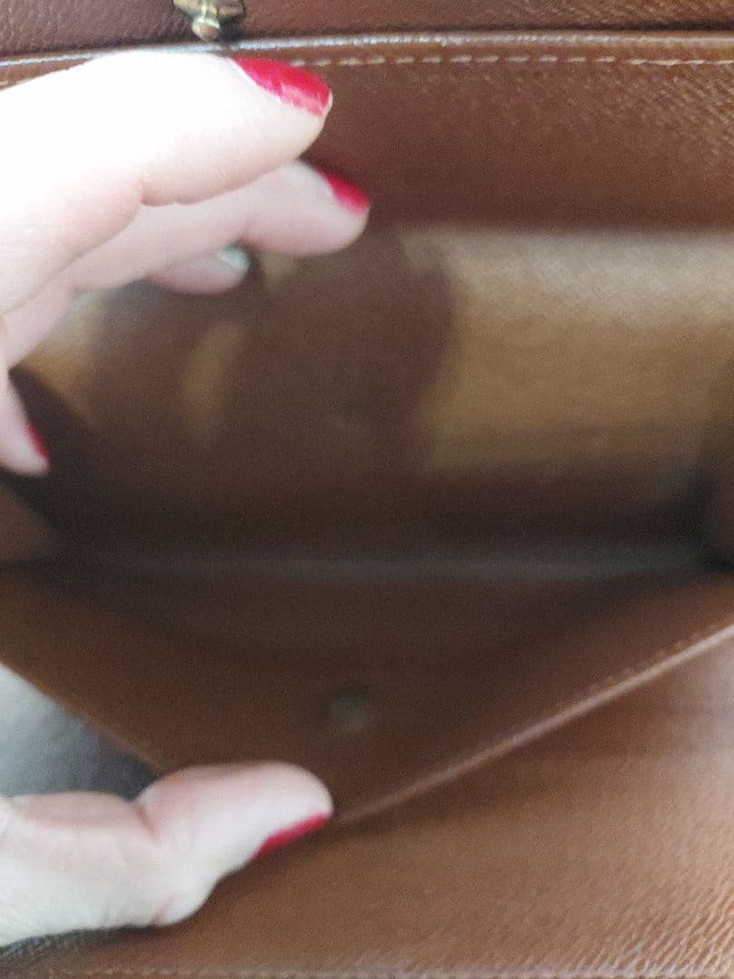 ルイヴィトン　長財布　三折り