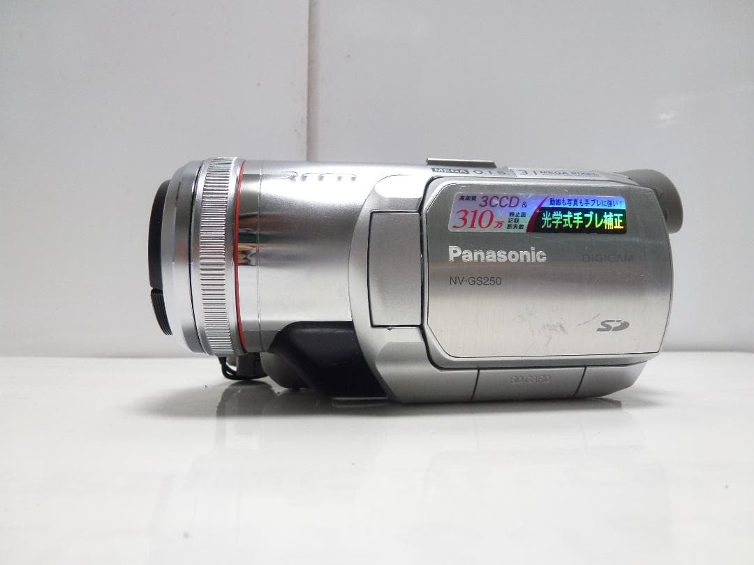 大人気　動作品　Mini DV　パナソニックビデオカメラ　NV-GS250