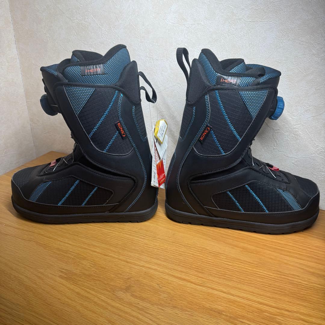 【新品】スノーボードブーツ　IGNIO　BOAブーツ　ダイヤル式　25cm