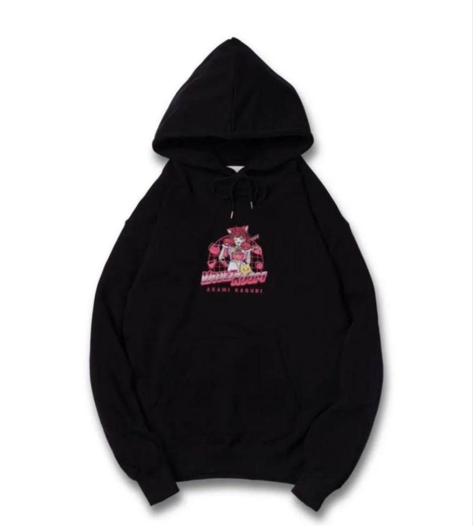 Vaultroom 赤見かるび コラボ パーカー Lサイズ