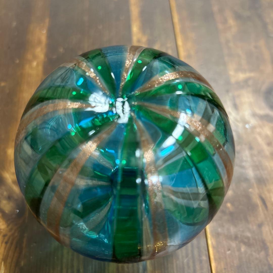 フランスガラス工芸品 手作り金赤グラス 西洋アンティーク 蒐集家放出