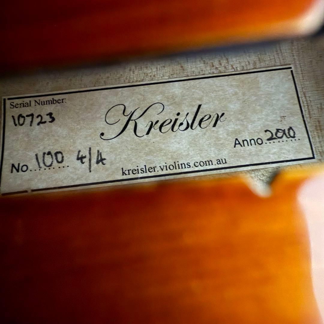 Kreisler バイオリン No.100 4/4サイズ 弦楽器 ケース 弓付属