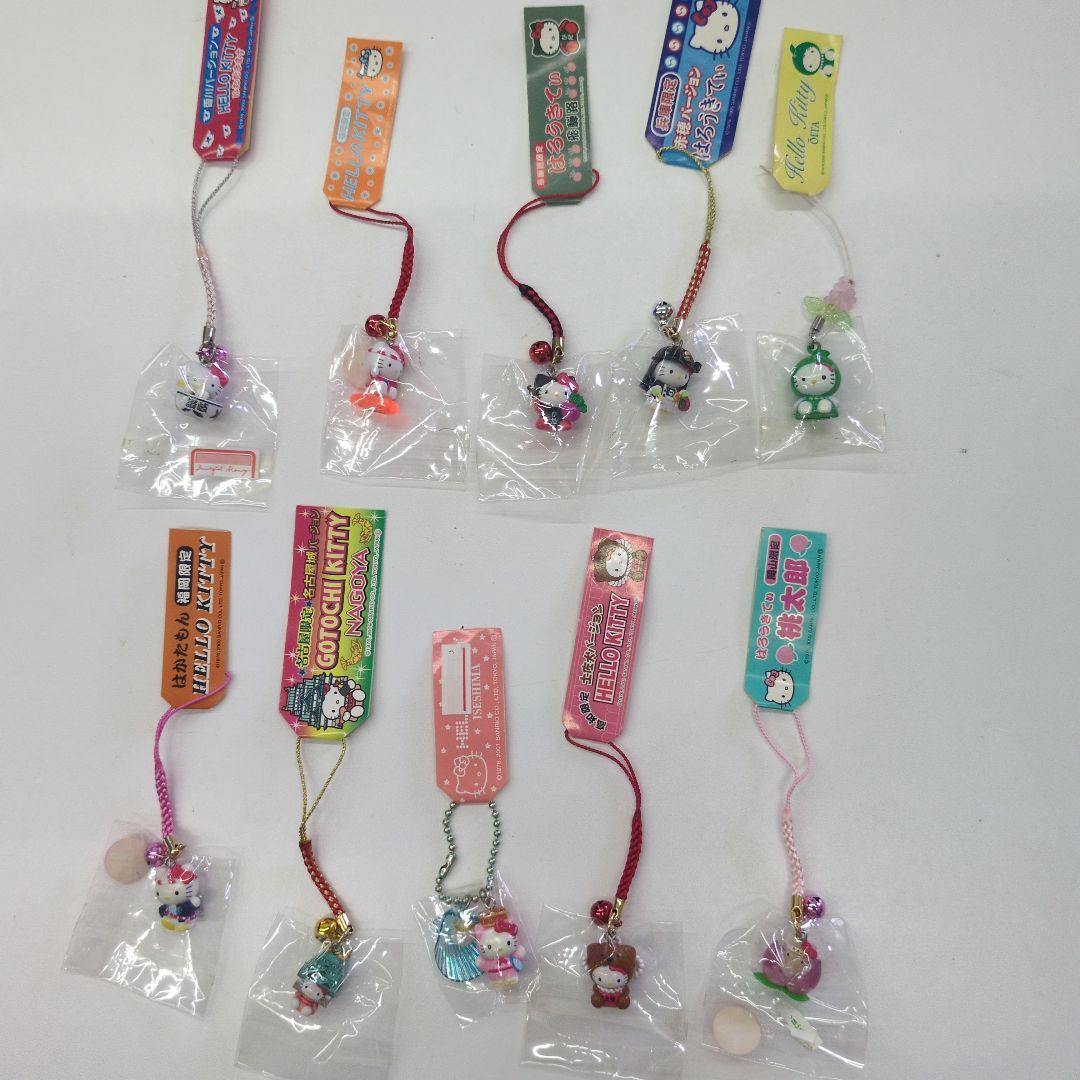 合馬公式アカウント1　　　　　ご当地キティ 根付など　まとめ売り81点