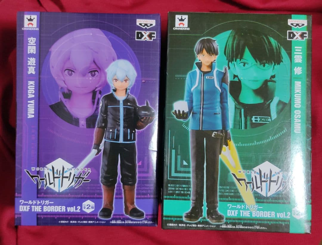 T ワールドトリガー DXF THE BORDER vol.2 全2種セット 空閑遊真 三雲