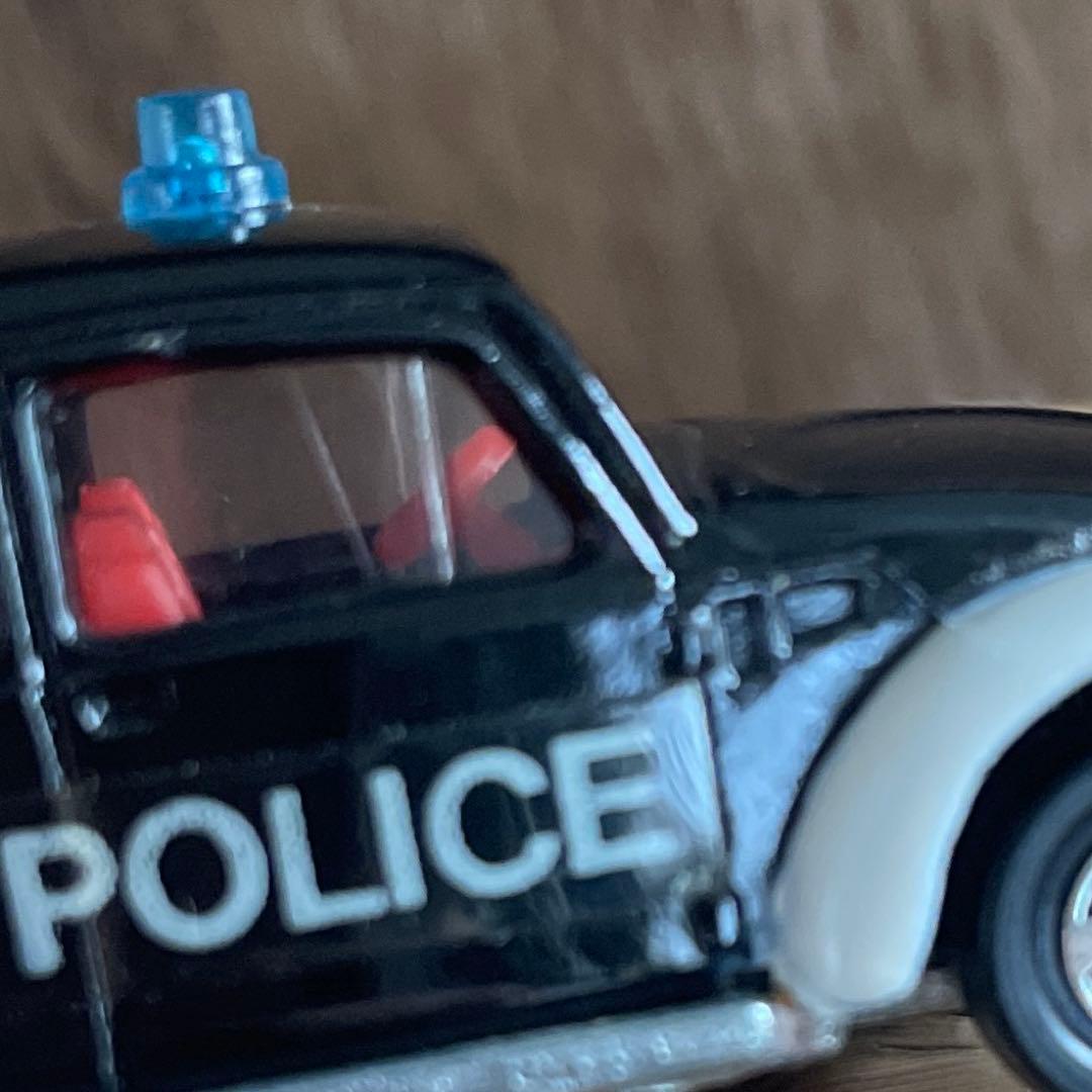 〈トミカ〉青箱 F70 フォルクスワーゲン ポリスカー 黒 (日本製)