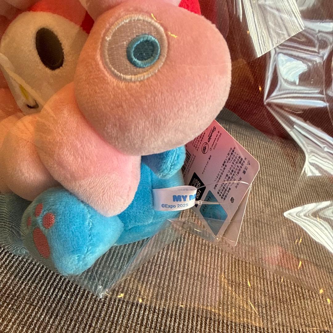 ミャクミャクマイメロぬいぐるみMサイズ 大阪関西万博2025限定公式商品
