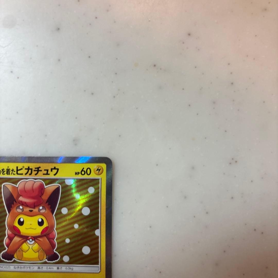 に*中様 ポンチョを着たピカチュウ　ロコン