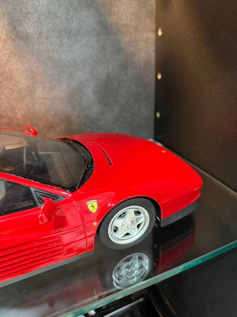 Ferrari テスタロッサ　ミニカー 赤　京商　1/12