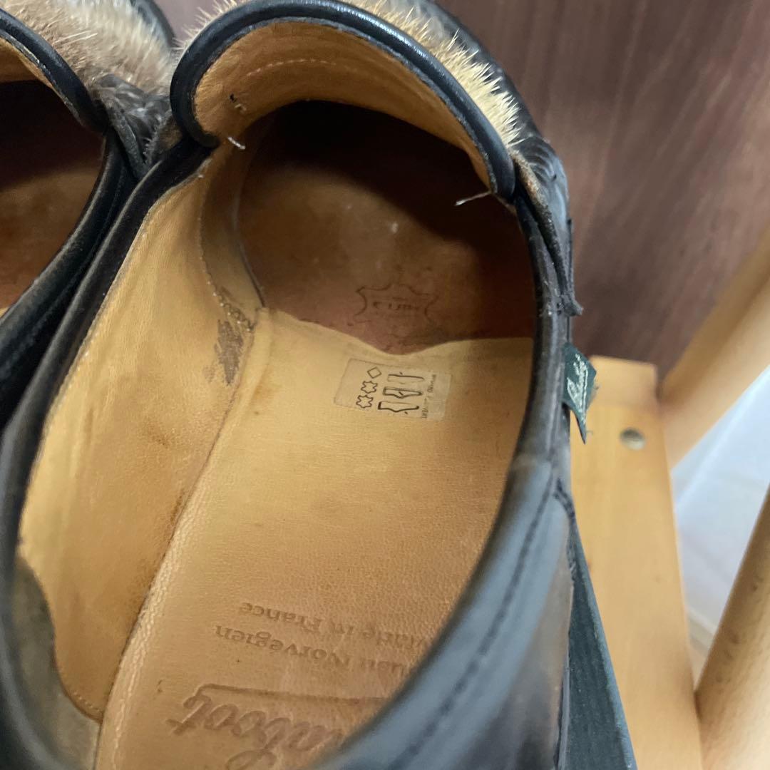 パラブーツ　ランス　フォック　アザラシ　UK8 ブラック　Paraboot