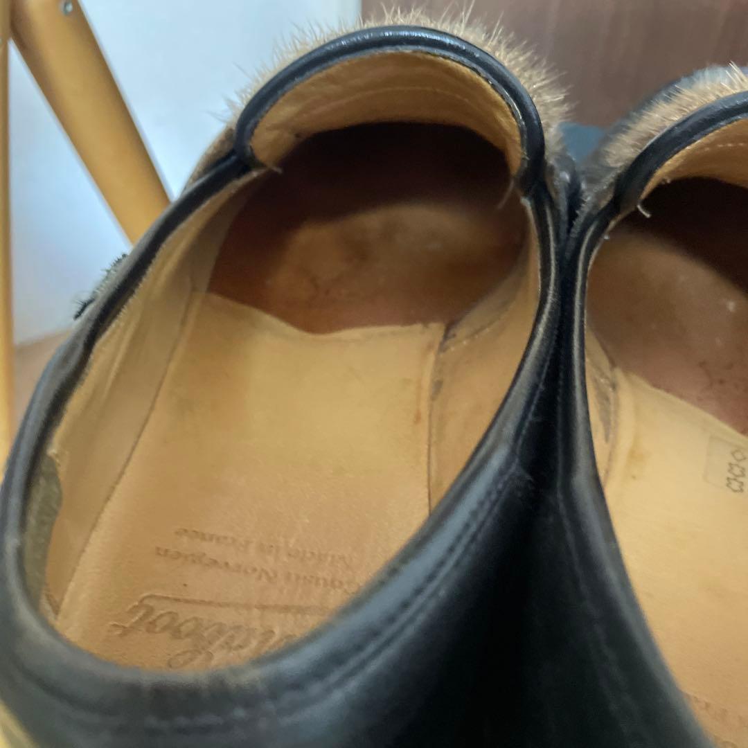 パラブーツ　ランス　フォック　アザラシ　UK8 ブラック　Paraboot