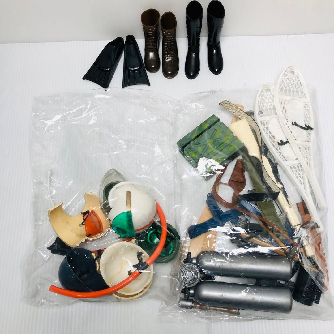 希少　ビンテージ1964年製GI JOE 2体セット 装飾品多数