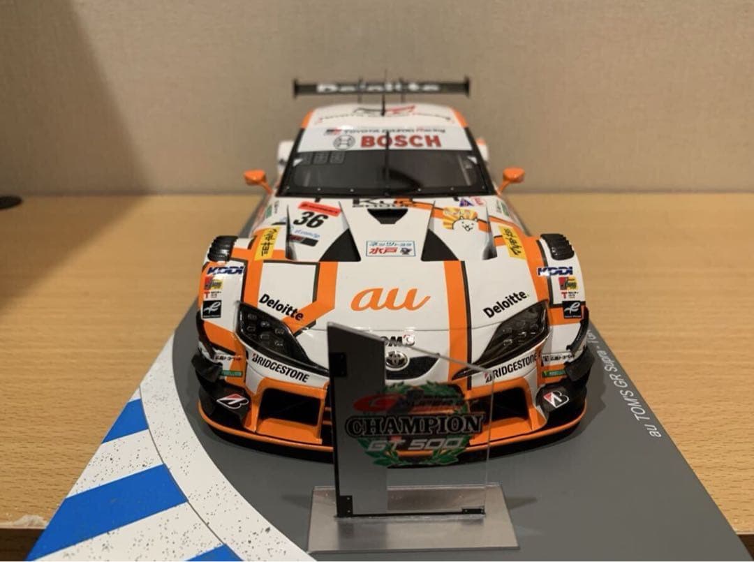 超希少 1/18 受注限定 au TOM'S Supra 2023 チャンピオン
