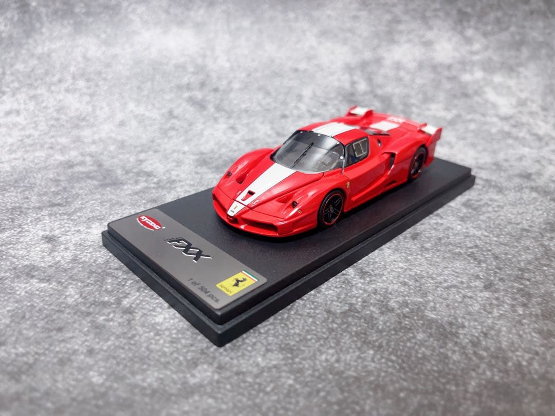 504台限定　京商 MR 1/43 Ferrari FXX フル開閉　赤