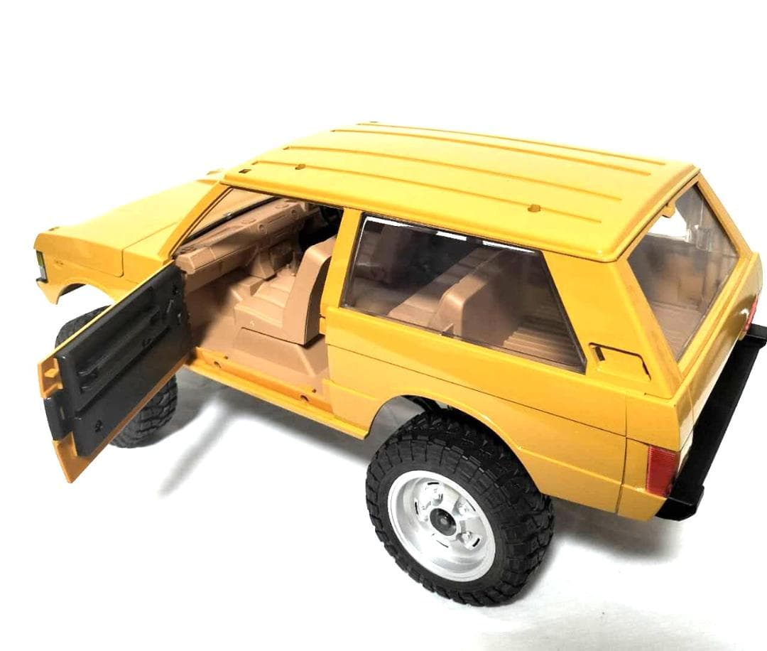 MN 168 1/12 初代レンジローバーSUVラジコンクローラー YELLOW