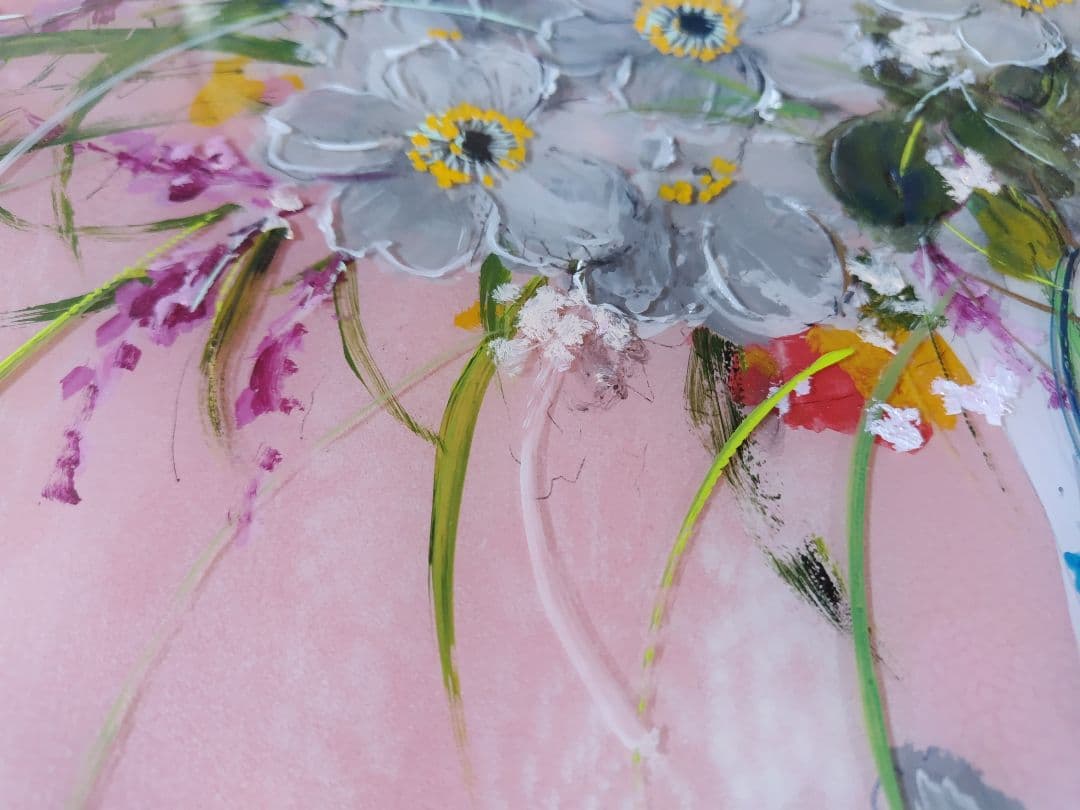 【特別価格】大野剛正「ときめき」アクラス画　ガラス絵 12/16まで